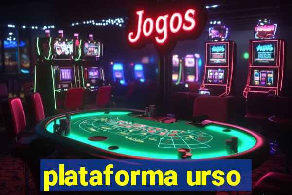 plataforma urso